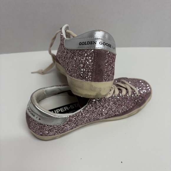 Golden Goose Super-Star LTD in‎ glitter- Size 38. - Picture 4 of 11